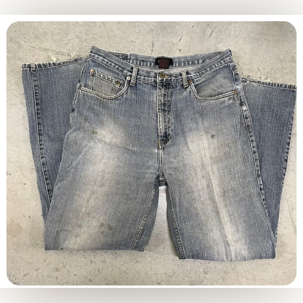 REGENERATION RGXN MEN'S BLUE JEANS 34 X 34 DISTRESSED